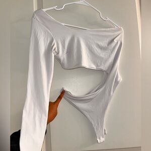 Fashionova white bodysuit